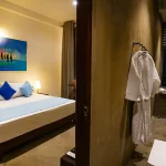 Beyond the sea room and bathroom